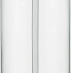 Merkloos Drinkfles Met Rietje - Waterfles - Drinkfles Volwassenen - Flip-top Deksel - RPET - Polypropyleen - 650ML - Zwart -WMF Shop 239x840