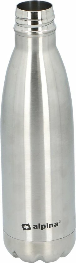 Alpina Isolerende Drinkfles - Thermosfles - Met Schroefdop - Dubbelwandig - 500 Ml - RVS 5 Alpina Isolerende Drinkfles - Thermosfles - Met Schroefdop - Dubbelwandig - 500 Ml - RVS - Afbeelding 3