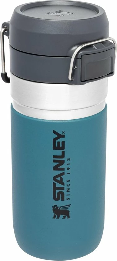 Stanley PMI Stanley The Quick Flip Water Bottle 0,47L - Thermosfles - Lagoon 13 Stanley PMI Stanley The Quick Flip Water Bottle 0,47L - Thermosfles - Lagoon - Afbeelding 11