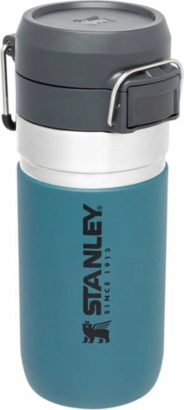 Stanley PMI Stanley The Quick Flip Water Bottle 0,47L - Thermosfles - Lagoon 6 Stanley PMI Stanley The Quick Flip Water Bottle 0,47L - Thermosfles - Lagoon - Afbeelding 4