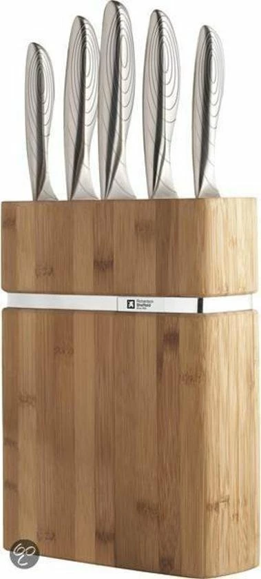 Richardson Sheffield Forme Contours Messenblok - 5-delig - Bamboe 3 Richardson Sheffield Forme Contours Messenblok - 5-delig - Bamboe