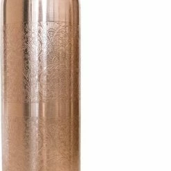 Stay Zen Koperen Waterfles Geëtst - 1000 Ml