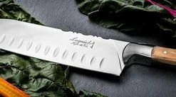 Laguiole Style De Vie Santokumes Luxury Line - 17cm - Olijfhout -WMF Shop 550x137