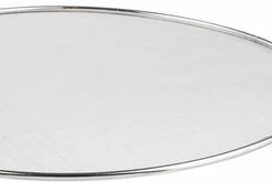 Secret De Gourmet Universele RVS Spatdeksel/afgietdeksel Voor Pannen Van 33 Cm - Koekenpan Deksels Tegen Het Spatten