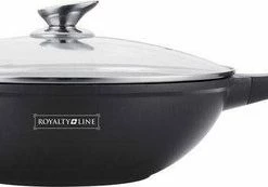 Royalty Line Marble Coating Wok - Met Glazen Deksel - Zwart - 30 Cm -WMF Shop 550x173