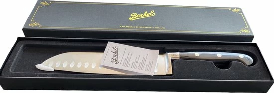 Berkel Santoku Knife 18cm Zwart Koksmes Professioneel Keukenmes 4 Berkel Santoku Knife 18cm Zwart Koksmes Professioneel Keukenmes - Afbeelding 2