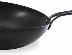 BK Black Steel Wokarang - Wokpan - Ø 30 Cm - Inductie