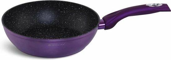 EDENBERG Edënbërg Purple Line - 15-delige Luxe Pannenset Van Gesmeed Aluminium 5 EDENBERG Edënbërg Purple Line - 15-delige Luxe Pannenset Van Gesmeed Aluminium - Afbeelding 3