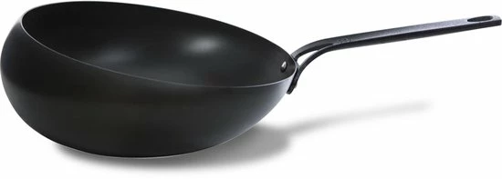 BK Black Steel Wokarang - Wokpan - Ø 30 Cm - Inductie 14 BK Black Steel Wokarang - Wokpan - Ø 30 Cm - Inductie - Afbeelding 12