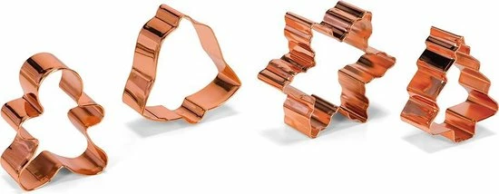 Patisse Uitsteekvormen Set Rvs - Kerst - 4 Delig 3 Patisse Uitsteekvormen Set Rvs - Kerst - 4 Delig