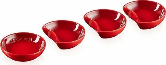 Le Creuset Ramekins Kersenrood - ø 8 Cm / 100 Ml - 4 Stuks 4 Le Creuset Ramekins Kersenrood - ø 8 Cm / 100 Ml - 4 Stuks - Afbeelding 2