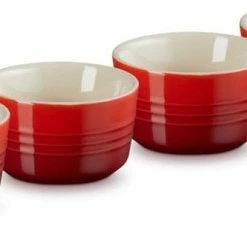 Le Creuset Ramekins Kersenrood - ø 8 Cm / 100 Ml - 4 Stuks