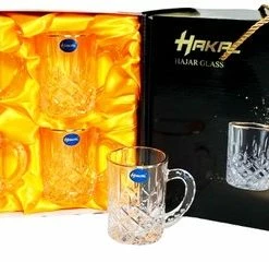 Hakal Luxe Glazen Gouden Rand Met Oortje - Set Van 6 -WMF Shop 550x240