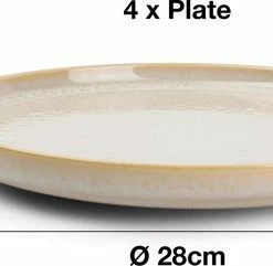 Salt&Pepper Tabo Beige - Serviesset - 4 Persoons - 12 Delig - Crème/Beige 16 Salt&Pepper Tabo Beige - Serviesset - 4 Persoons - 12 Delig - Crème/Beige -WMF Shop 550x241 2