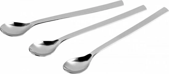 WMF Nuova Latte Macchiato Lepels - 6-delig - 19 Cm - RVS 5 WMF Nuova Latte Macchiato Lepels - 6-delig - 19 Cm - RVS - Afbeelding 3