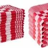 Merkloos Theedoeken En Keukendoeken Set - 6 Theedoeken - 6 Keukenhanddoeken - Rood -WMF Shop 550x269
