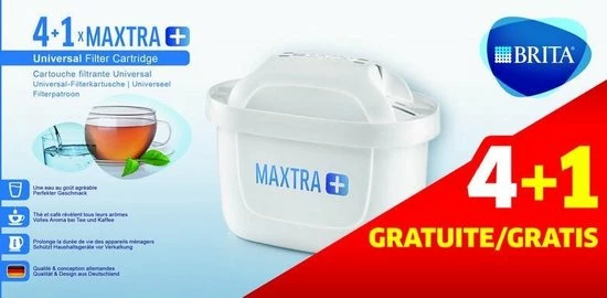 BRITA Maxtra+ Filterpatronen - 5 Stuks - Verbeterde Filterprestaties 10 BRITA Maxtra+ Filterpatronen - 5 Stuks - Verbeterde Filterprestaties - Afbeelding 8