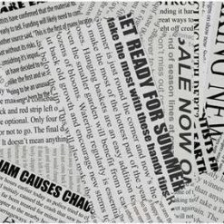 Gusta® Gusta Vetvrij Papier 20st Zwart-Wit