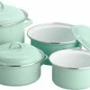 Lite-Body Pannenset 4-delig - Emaille - Mint Groen -WMF Shop 550x286