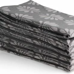 Aaaaa Luxe Theedoeken - 6 Stuks - Patroon Blad - Antraciet - 60x65cm 15 Aaaaa Luxe Theedoeken - 6 Stuks - Patroon Blad - Antraciet - 60x65cm -WMF Shop 550x292 2
