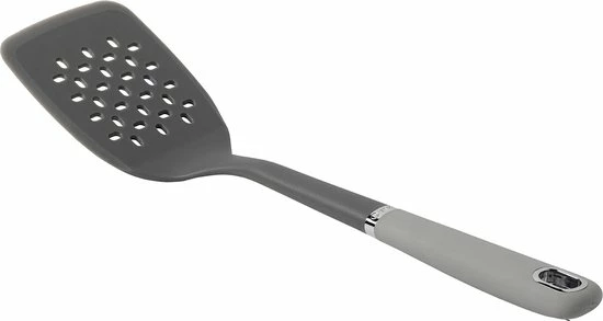 Sola Bakspaan - Hittebestendig - Comfort - Krasvrij - Vaatwasser Veilig - Nylon - 34cm - Grijs 4 Sola Bakspaan - Hittebestendig - Comfort - Krasvrij - Vaatwasser Veilig - Nylon - 34cm - Grijs - Afbeelding 2