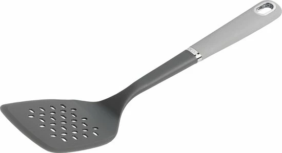 Sola Bakspaan - Hittebestendig - Comfort - Krasvrij - Vaatwasser Veilig - Nylon - 34cm - Grijs 6 Sola Bakspaan - Hittebestendig - Comfort - Krasvrij - Vaatwasser Veilig - Nylon - 34cm - Grijs - Afbeelding 4