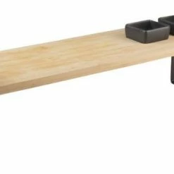 Gusta® Gusta - Borrelplank - Serveerplank - Op Pootjes - Met Sausbakjes - 57x16x18,5cm 11 Gusta® Gusta - Borrelplank - Serveerplank - Op Pootjes - Met Sausbakjes - 57x16x18,5cm -WMF Shop 550x303