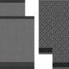 DDDDD 2x Theedoek + 2x Keukendoek Chrystal - Black -WMF Shop 550x304