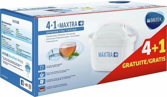 BRITA Maxtra+ Filterpatronen - 5 Stuks - Verbeterde Filterprestaties 8 BRITA Maxtra+ Filterpatronen - 5 Stuks - Verbeterde Filterprestaties - Afbeelding 6
