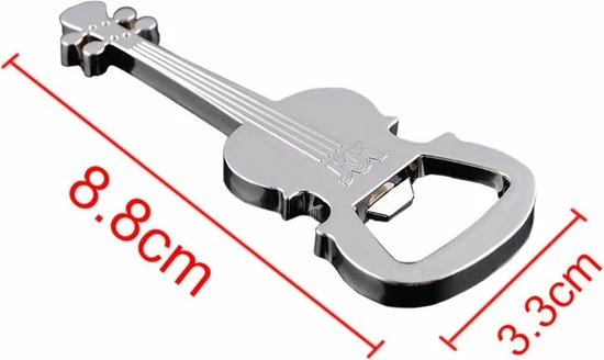 Hiden | Flesopener - Bieropener - Design - Keuken Accessoires | Gitaar 5 Hiden | Flesopener - Bieropener - Design - Keuken Accessoires | Gitaar - Afbeelding 3
