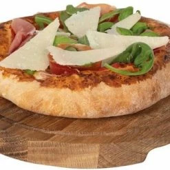 Boska Pizzaplank Friends S - BBQ Accessoires - Eikenhout - Handige Opvanggeul - Ø 24 Cm -WMF Shop 550x333