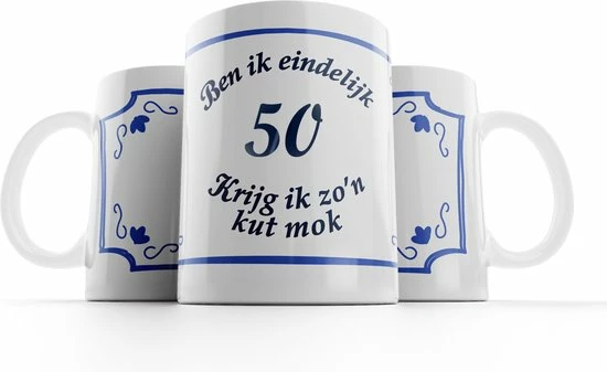 Merkloos Kut Mok 50 Jaar |Ben Ik Eindelijk 50 Jaar Krijg Ik Zo’n Kutmok| Mok Verjaardag |Cadeau Mok| Grappige Mok | Cadeau Abraham | Cadeau Sara | Kuttegel 50 Jaar 3 Merkloos Kut Mok 50 Jaar |Ben Ik Eindelijk 50 Jaar Krijg Ik Zo’n Kutmok| Mok Verjaardag |Cadeau Mok| Grappige Mok | Cadeau Abraham | Cadeau Sara | Kuttegel 50 Jaar