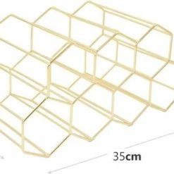 Live Deals Wijnrek Hexagon 9 Flessen | Flessenrek | Wijn Accessoires | Wijnkast | Wijnrek Metaal | Wijnrekken | Wijnfleshouder | Wijnhouder | Goud 34 Live Deals Wijnrek Hexagon 9 Flessen | Flessenrek | Wijn Accessoires | Wijnkast | Wijnrek Metaal | Wijnrekken | Wijnfleshouder | Wijnhouder | Goud -WMF Shop 550x349