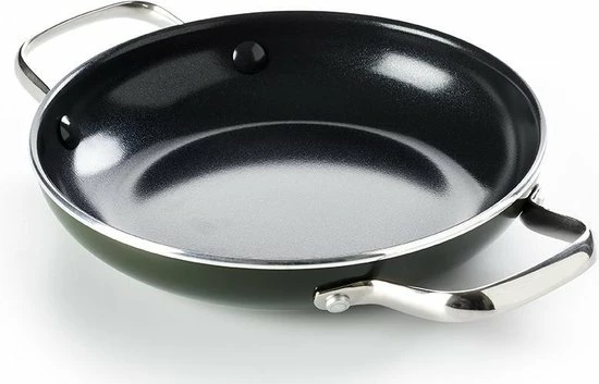 Dagelijkse Kost Keramische Koekenpan Met 2 Grepen - Ø24 Cm - PFAS-vrij 3 Dagelijkse Kost Keramische Koekenpan Met 2 Grepen - Ø24 Cm - PFAS-vrij