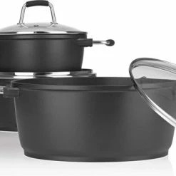 Bratoni Gietaluminium Steelpan In 'gegoten' Kwaliteit Met Glazen Deksel 20 Cm | 2-voudige Greblon Antiaanbaklaag Voor Bijna Vetvrij Koken | Alle Soorten Fornuizen Behalve Inductie 13 Bratoni Gietaluminium Steelpan In 'gegoten' Kwaliteit Met Glazen Deksel 20 Cm | 2-voudige Greblon Antiaanbaklaag Voor Bijna Vetvrij Koken | Alle Soorten Fornuizen Behalve Inductie -WMF Shop 550x353 3