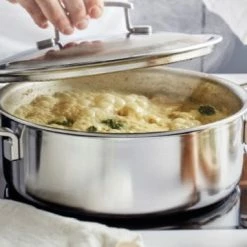 Demeyere Industry 5 - Lage Kookpot Met Deksel - 24cm - 3.7L -WMF Shop 550x359