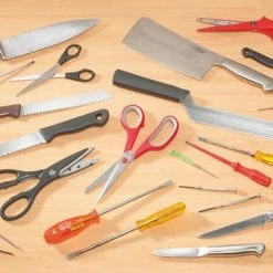 Genius Ideas Elektrische Messenslijper - Zilver - Professionele Slijper - Universeel - Voor Alle Messen En Scharen -WMF Shop 550x360 3