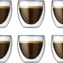 Bodum PAVINA Dubbelwandige Glazen - 0.08 L - 6 Stuks -WMF Shop 550x364 2