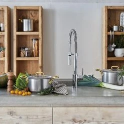 Pannenset 7-delig Vintage - Sambonet 12 Pannenset 7-delig Vintage - Sambonet -WMF Shop 550x366 117