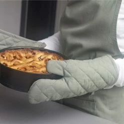 Walra Ovenwant Cook With A Smile - 16x32 - 100% Katoen - Legergroen -WMF Shop 550x366 122