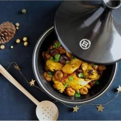 Emile Henry Tajine - Ø32 Cm - Fusain -WMF Shop 550x366 15
