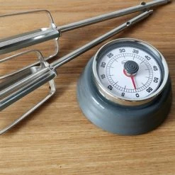 CABANAZ - Kookwekker, Metaal, Met Magneet, KITCHEN TIMER, Grijs -WMF Shop 550x366 34