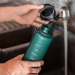 Drinkfles 650ml - Sport Bidon Drinkbus Luxe Hoge Kwaliteit - Groen - King Mungo -WMF Shop 550x366 61