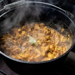 Dutch Oven 9Qt - 7,6 Liter - The Windmill - 3-delig - Gietijzer Braadpan - Zwart -WMF Shop 550x366 86