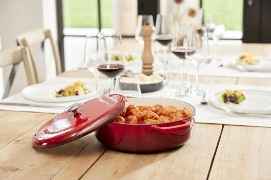 Sabatier Lion Sabatier Eterno - Gietijzeren Hapjespan Met Deksel 25cm 4 Sabatier Lion Sabatier Eterno - Gietijzeren Hapjespan Met Deksel 25cm - Afbeelding 2