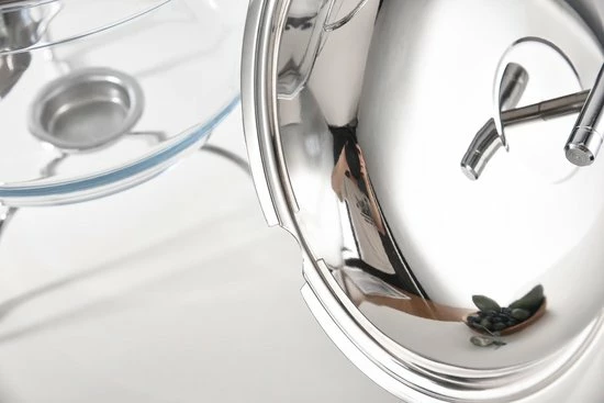 Kadirelli Soepkommen - Glazen Soepterrine - Voedselverwarmer - Soepketel - 4 Liter 6 Kadirelli Soepkommen - Glazen Soepterrine - Voedselverwarmer - Soepketel - 4 Liter - Afbeelding 4