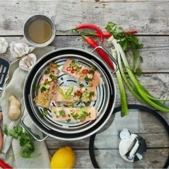 WMF Vitalis Stoom-en Braadpan - Ø 28 Cm - RVS -WMF Shop 550x367 21