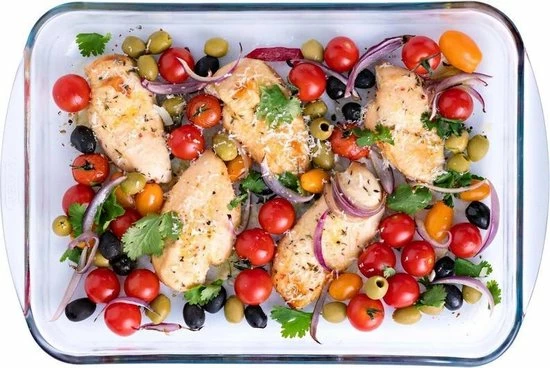 Pyrex Essentials Ovenschaal - 35 X 23 X 5 Cm - 2,6 L 7 Pyrex Essentials Ovenschaal - 35 X 23 X 5 Cm - 2,6 L - Afbeelding 5