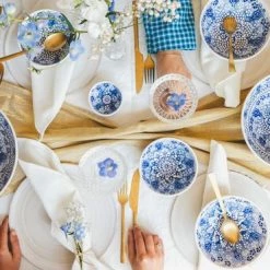 Delfts Blauw - Oriental Blue - Turkse Schalen - Tapas Schaaltjes - Serviesset - Aardewerk Schaal - Handmade - Cadeau - Schaaltjes - Poefjuh Servies - 10 Cm X 2 Stuks - Sinterklaas - -WMF Shop 550x370 2