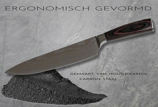 Timmers Trading 10 Delige Professionele Messenset – Koksmessen - Japanse Messen 10 Timmers Trading 10 Delige Professionele Messenset – Koksmessen - Japanse Messen - Afbeelding 8